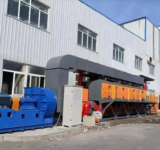 鄭州催化燃燒設備應用案例